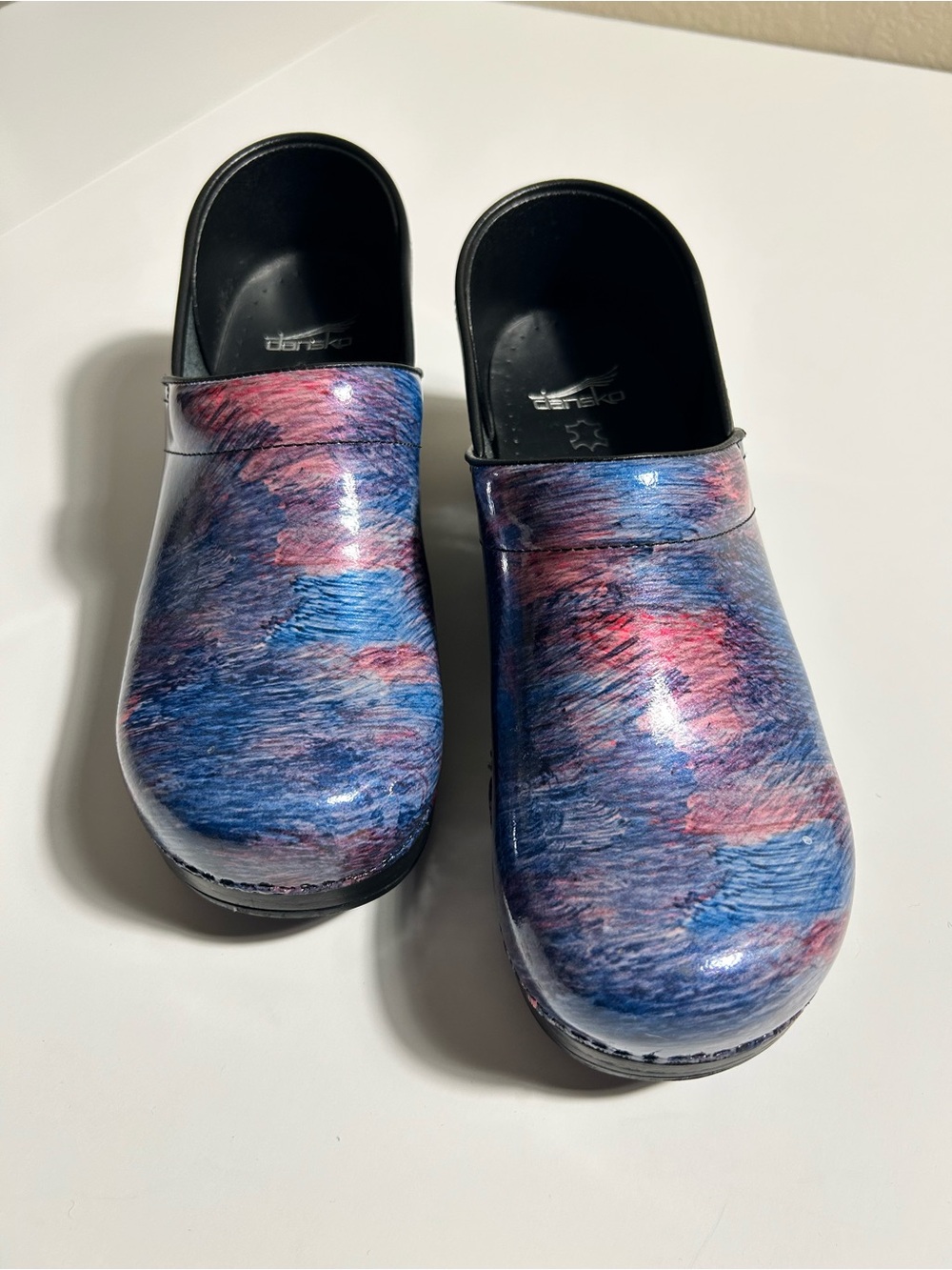 Dansko Professional clogs in a Cotton Candy